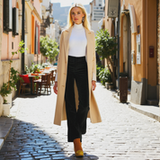 Selena – Pantalon flare taille haute femme | Élégant, confortable et tendance